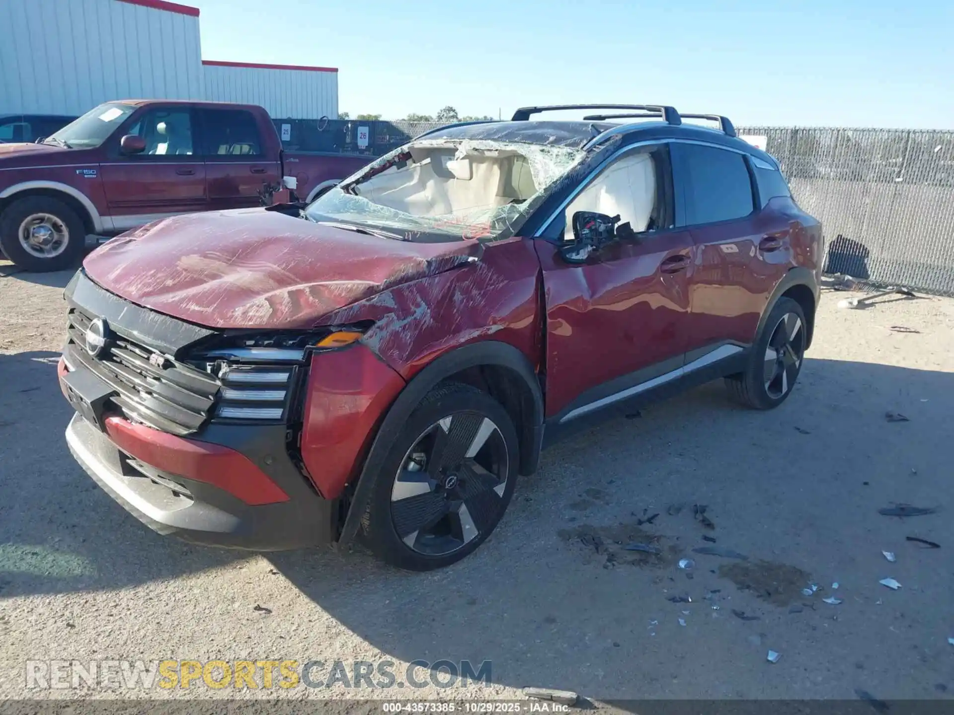 2 Photograph of a damaged car 3N8AP6DA5SL329079 NISSAN KICKS 2025