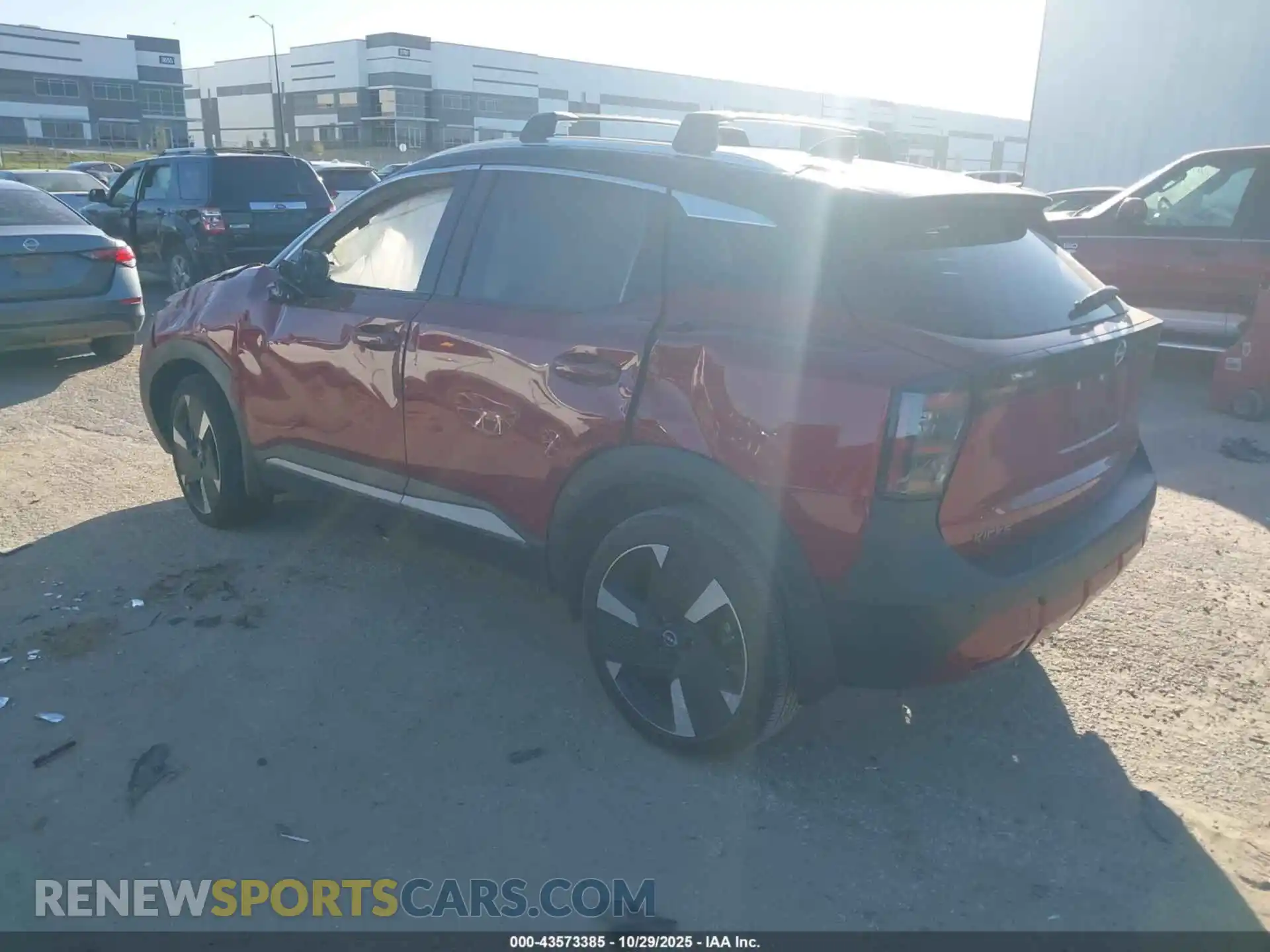 3 Photograph of a damaged car 3N8AP6DA5SL329079 NISSAN KICKS 2025