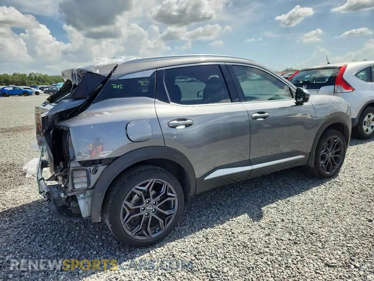 3 Фотография поврежденного автомобиля 3N8AP6DA6SL309293 NISSAN KICKS 2025