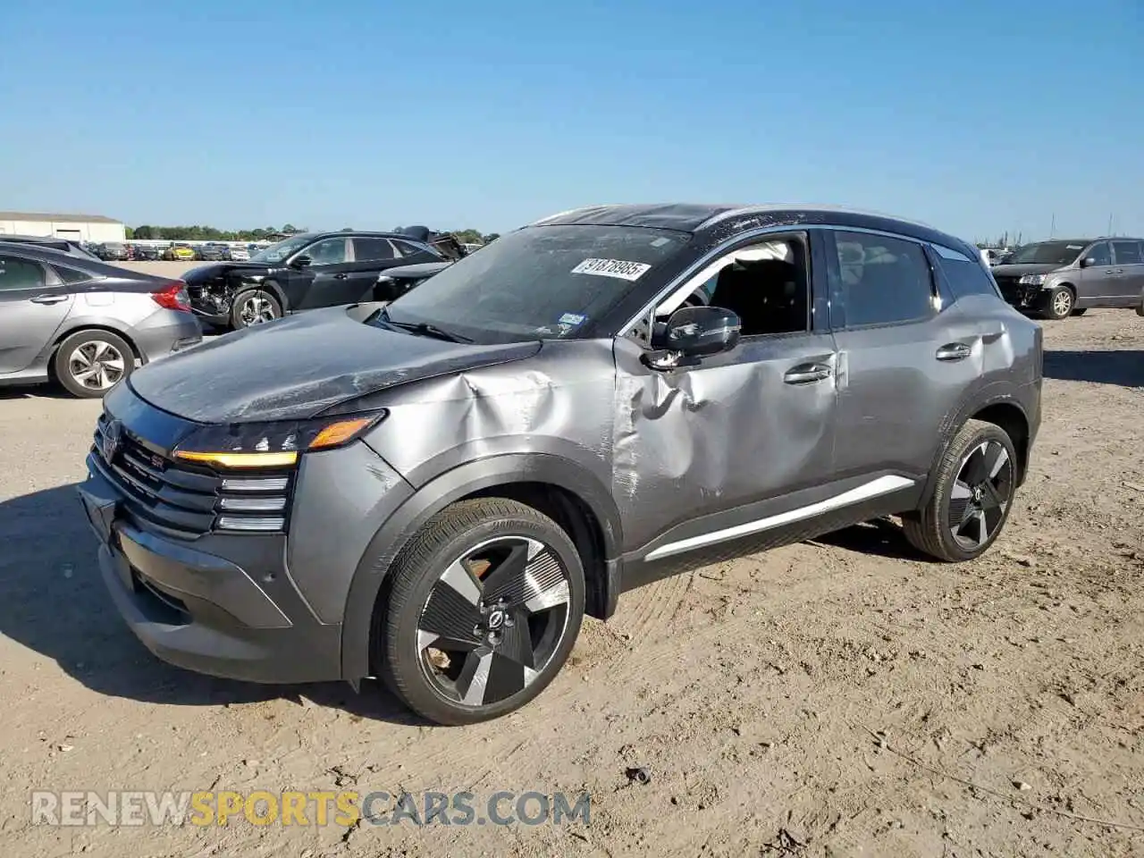 1 Photograph of a damaged car 3N8AP6DA6SL309925 NISSAN KICKS 2025