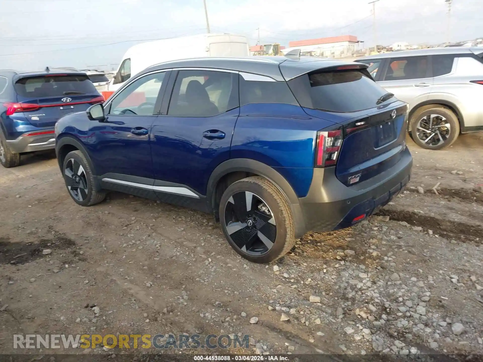 3 Photograph of a damaged car 3N8AP6DA6SL321038 NISSAN KICKS 2025