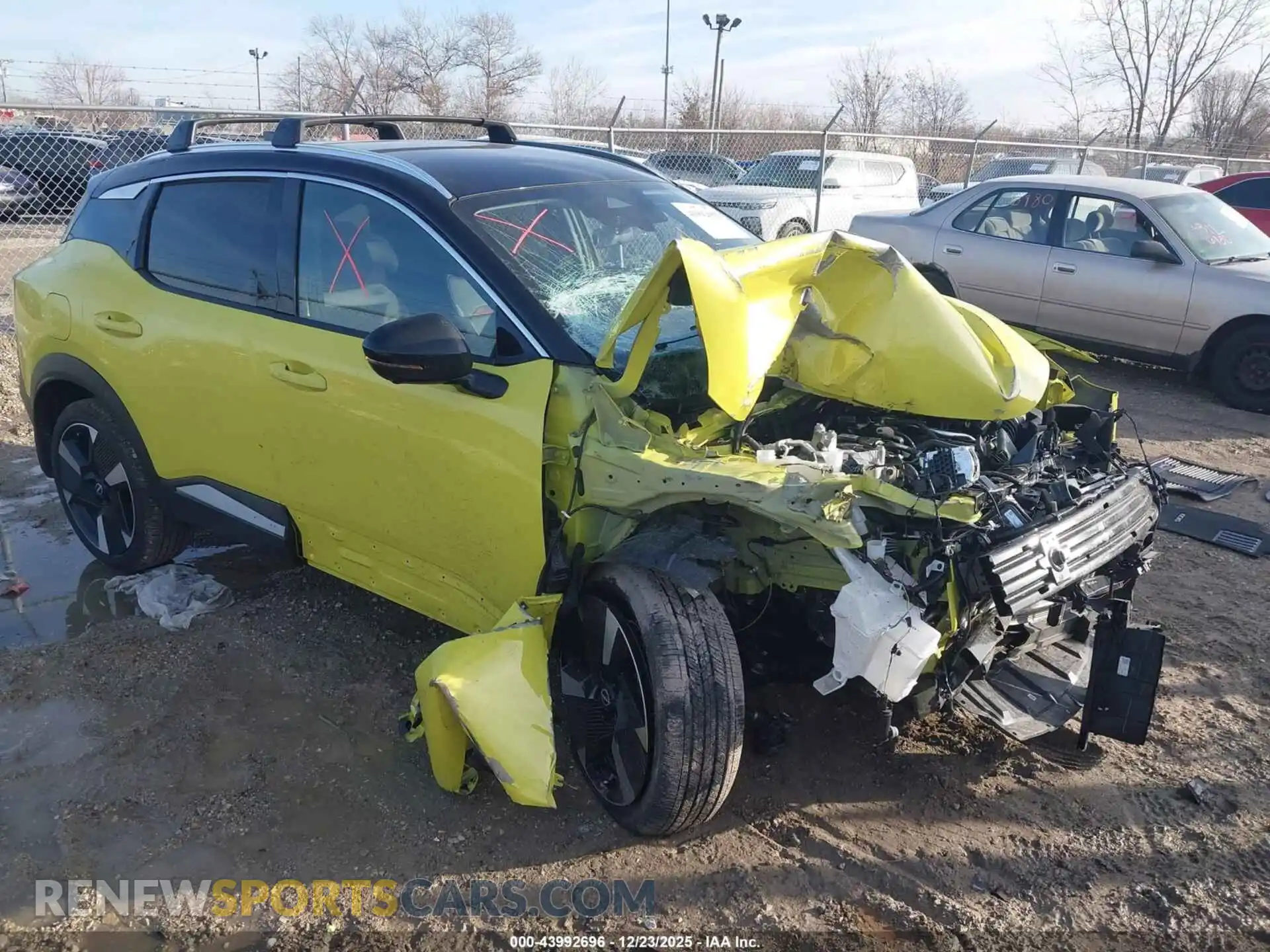 1 Photograph of a damaged car 3N8AP6DA6SL328863 NISSAN KICKS 2025