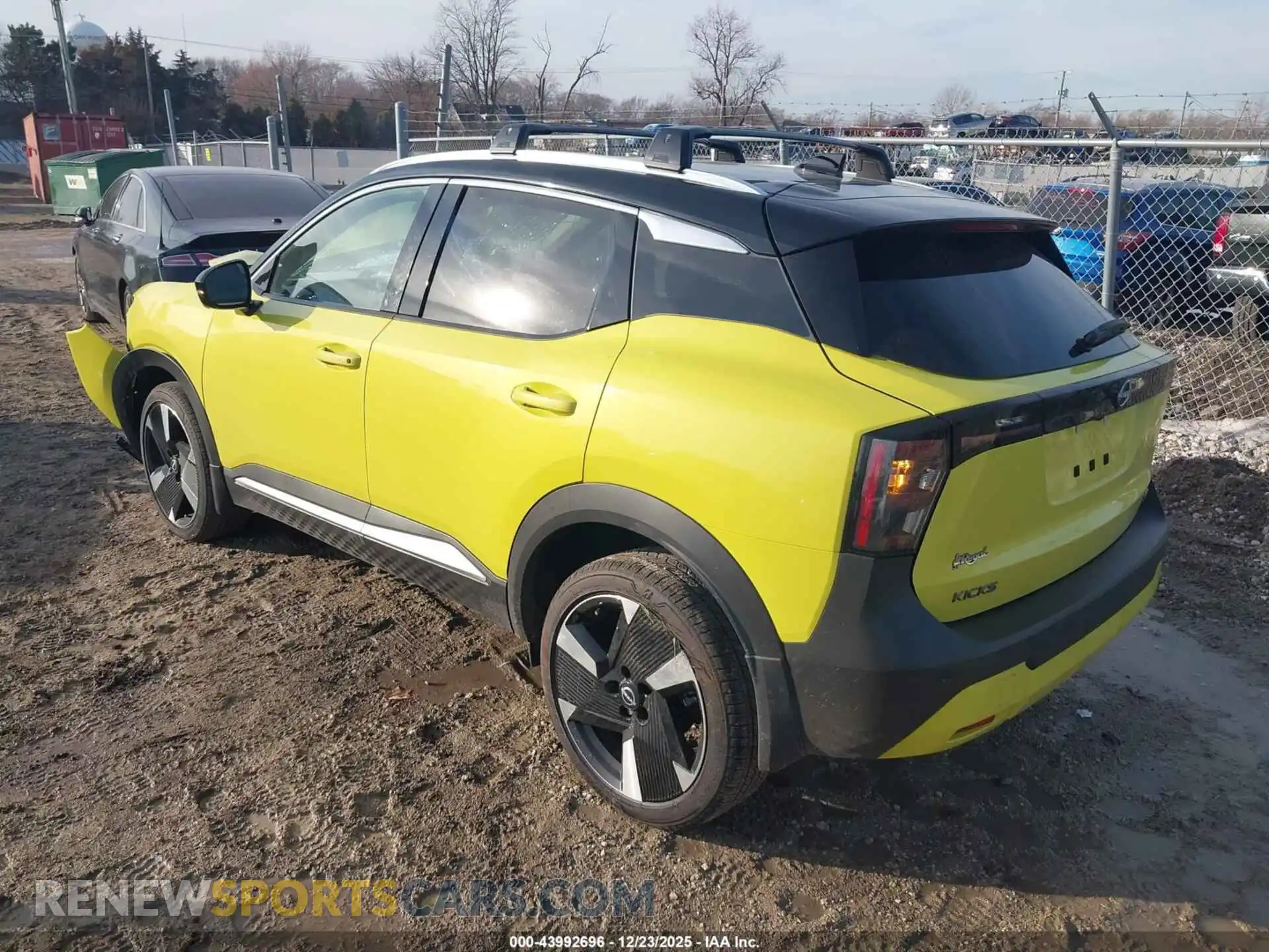 3 Photograph of a damaged car 3N8AP6DA6SL328863 NISSAN KICKS 2025