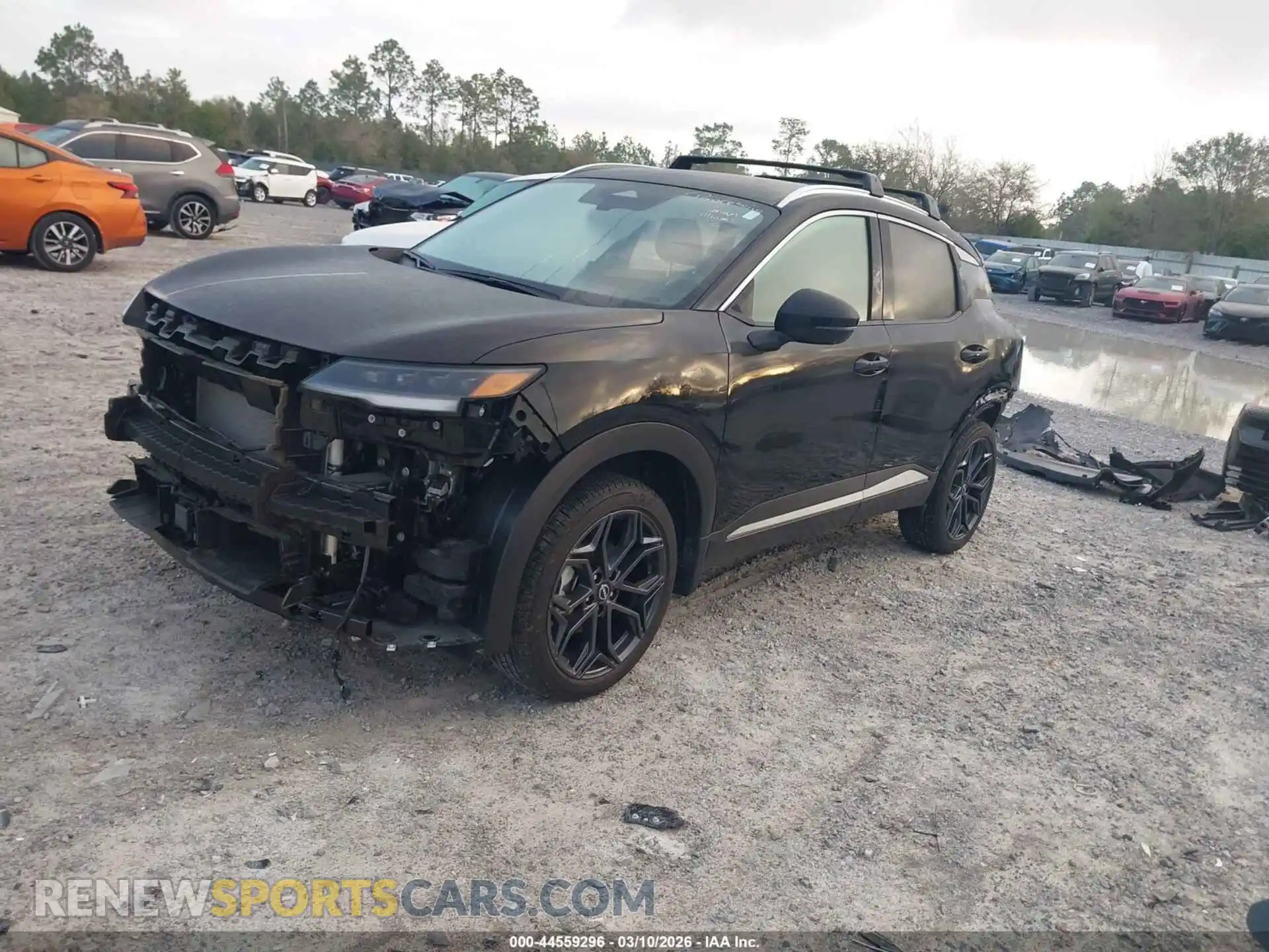 2 Photograph of a damaged car 3N8AP6DA6SL407143 NISSAN KICKS 2025