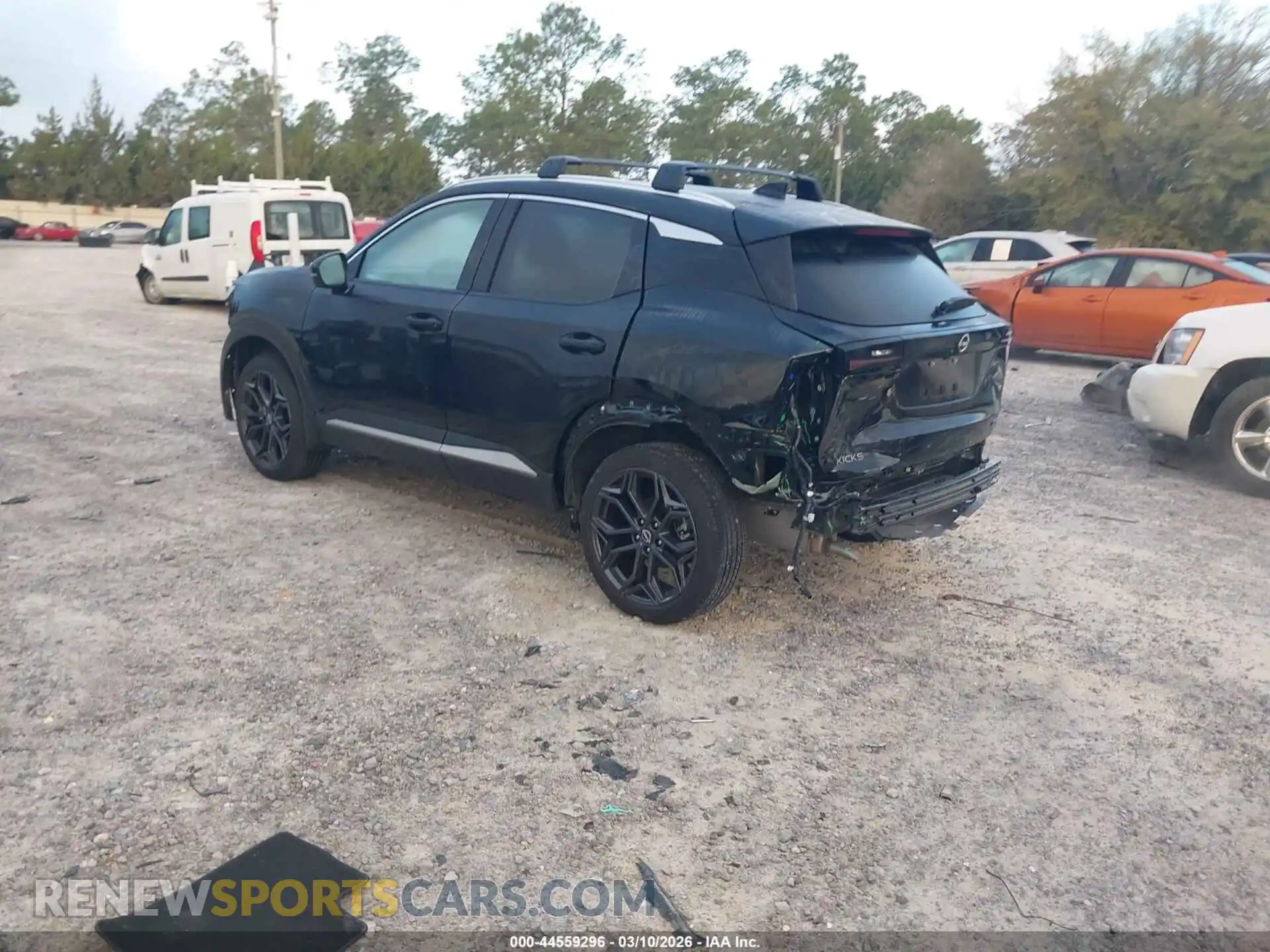 3 Photograph of a damaged car 3N8AP6DA6SL407143 NISSAN KICKS 2025