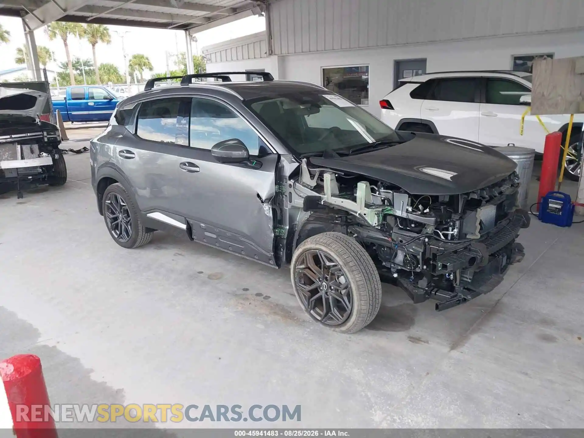 1 fotografías del automóvil dañado 3N8AP6DA6SL408096 NISSAN KICKS 2025