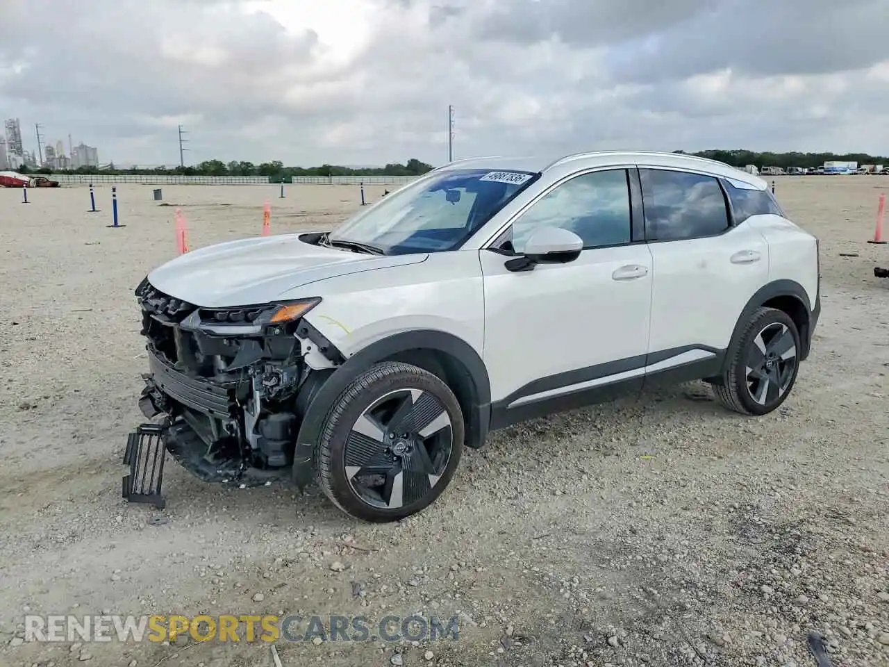 1 Photograph of a damaged car 3N8AP6DA6SL428347 NISSAN KICKS 2025