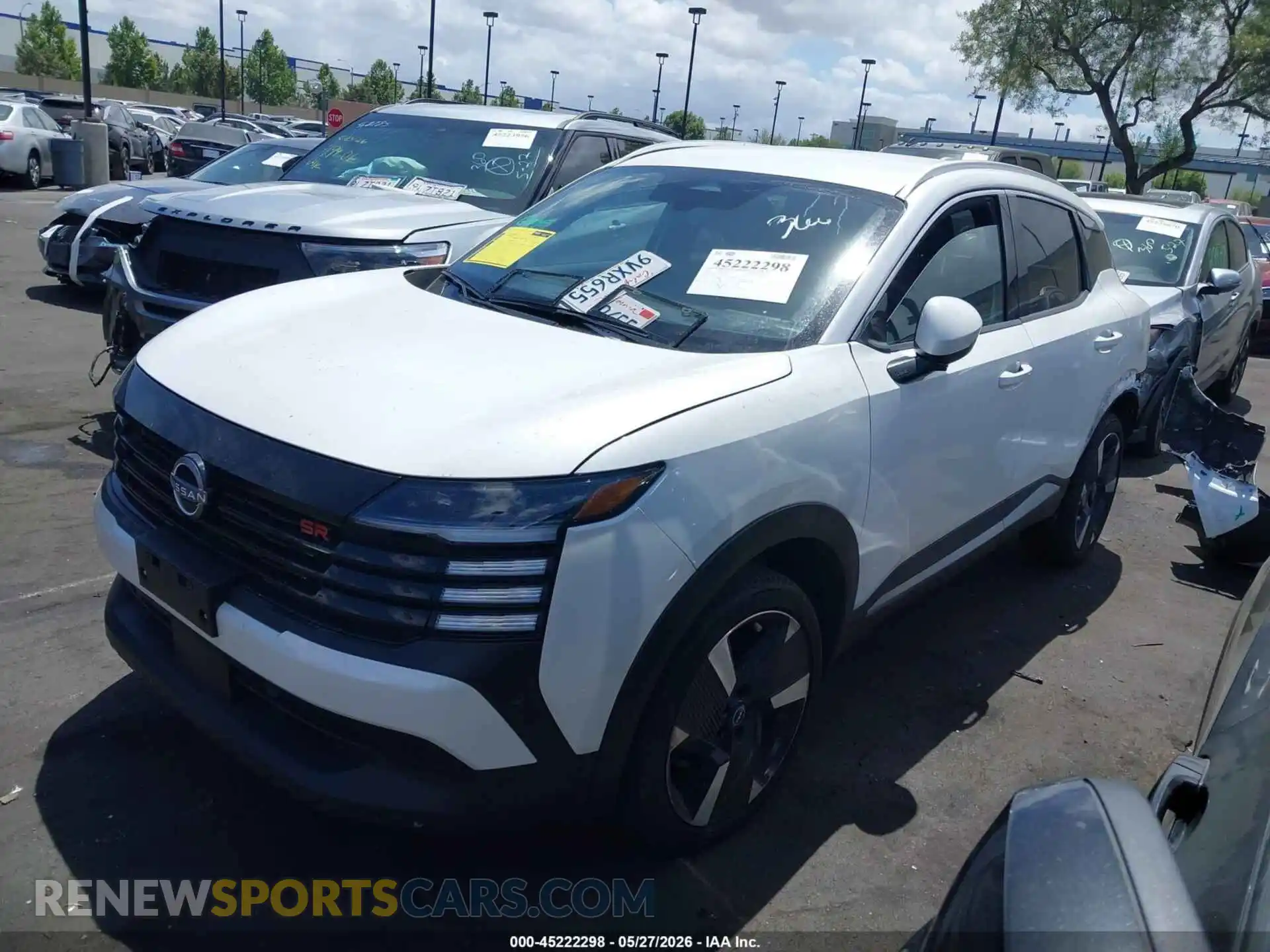 2 Photograph of a damaged car 3N8AP6DA6SL430793 NISSAN KICKS 2025