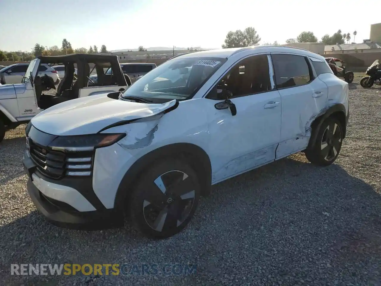 1 Photograph of a damaged car 3N8AP6DA7SL371656 NISSAN KICKS 2025