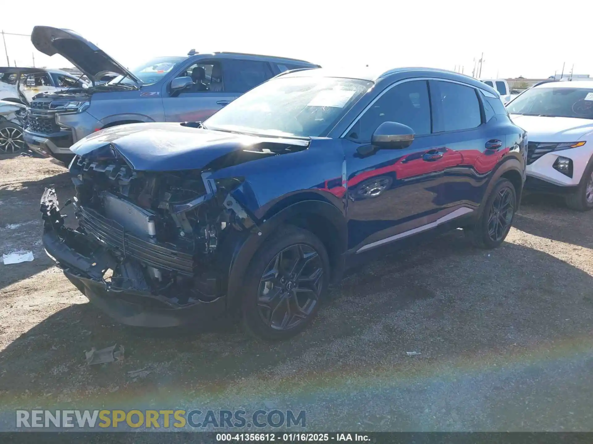 2 Photograph of a damaged car 3N8AP6DA8SL325950 NISSAN KICKS 2025
