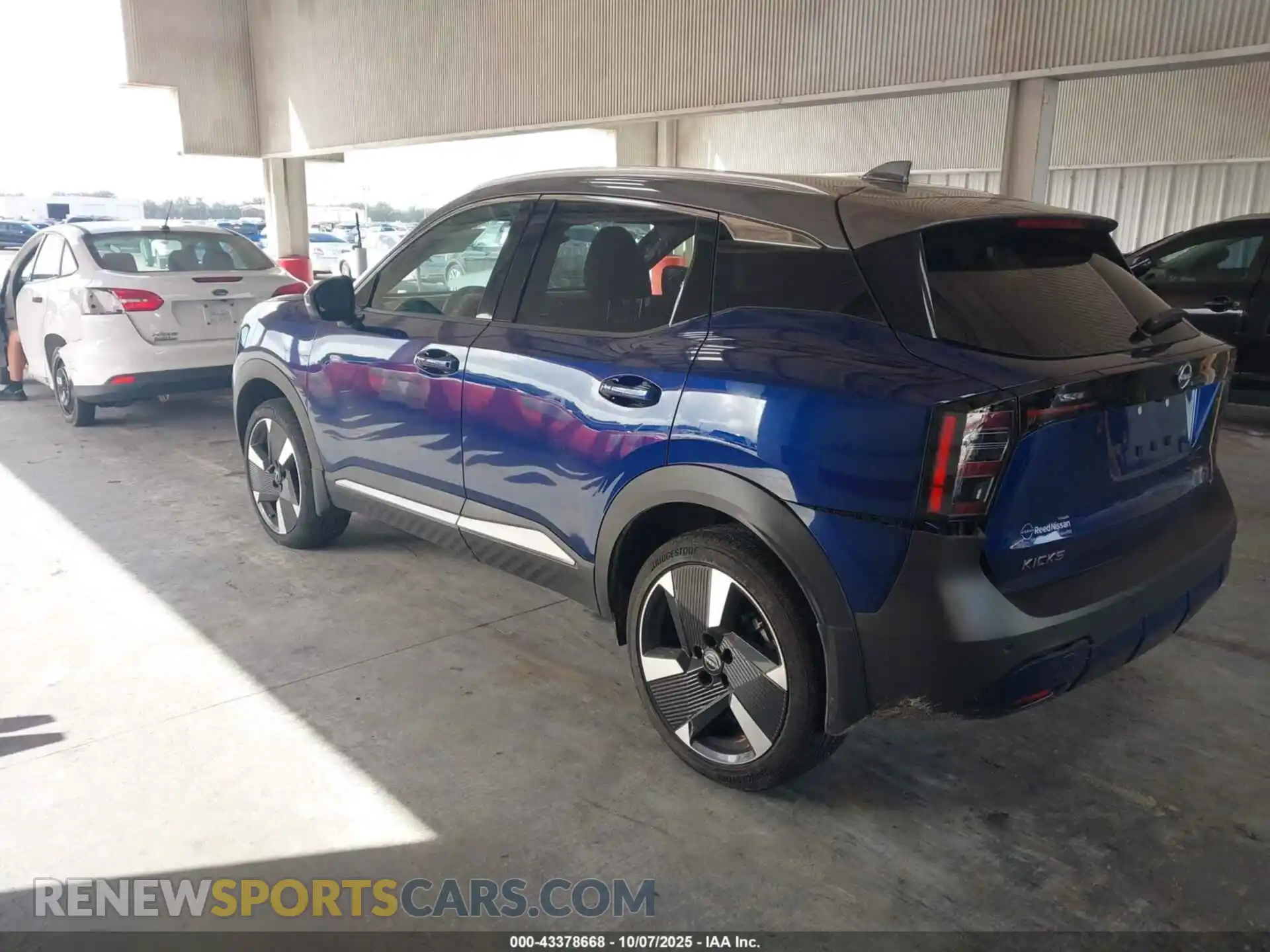 3 Photograph of a damaged car 3N8AP6DA8SL336026 NISSAN KICKS 2025