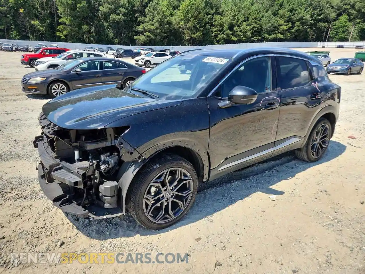 1 Photograph of a damaged car 3N8AP6DA8SL340013 NISSAN KICKS 2025