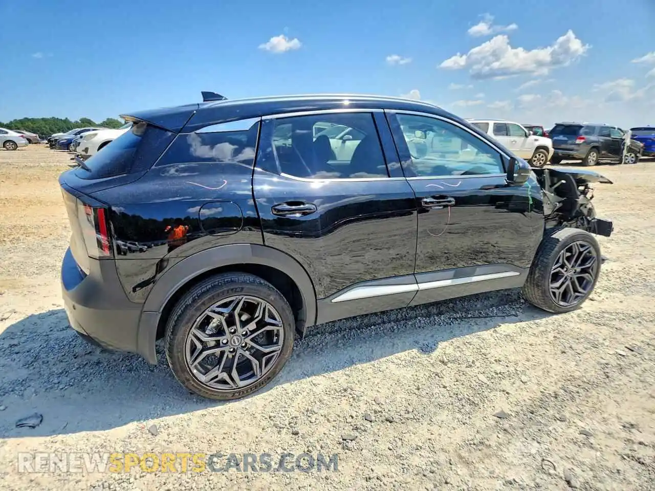 3 Photograph of a damaged car 3N8AP6DA8SL340013 NISSAN KICKS 2025