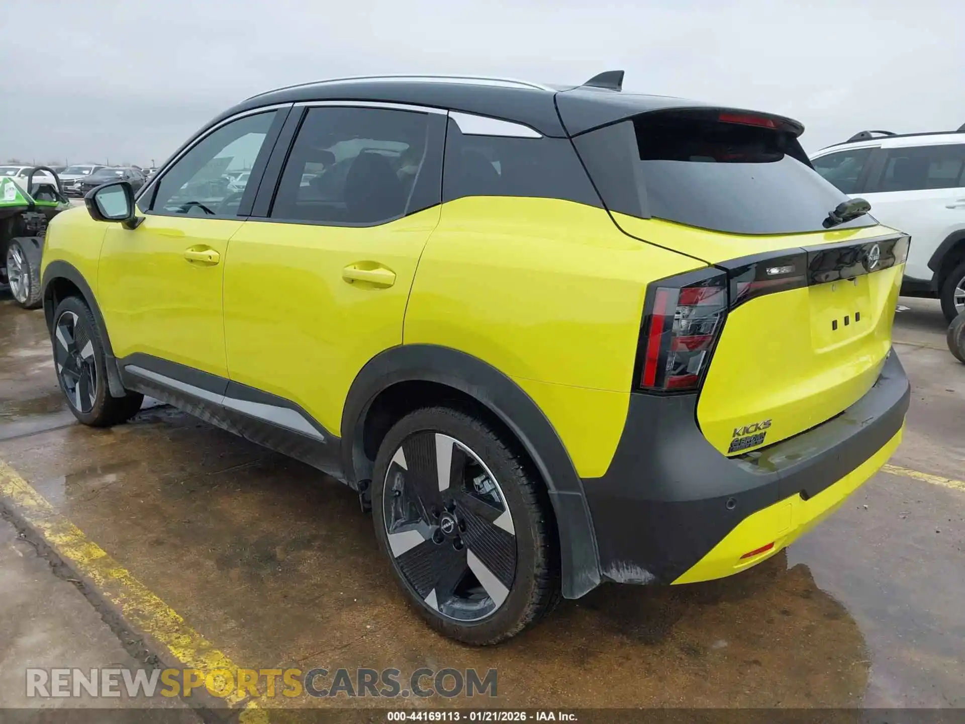 3 Фотография поврежденного автомобиля 3N8AP6DA8SL378177 NISSAN KICKS 2025