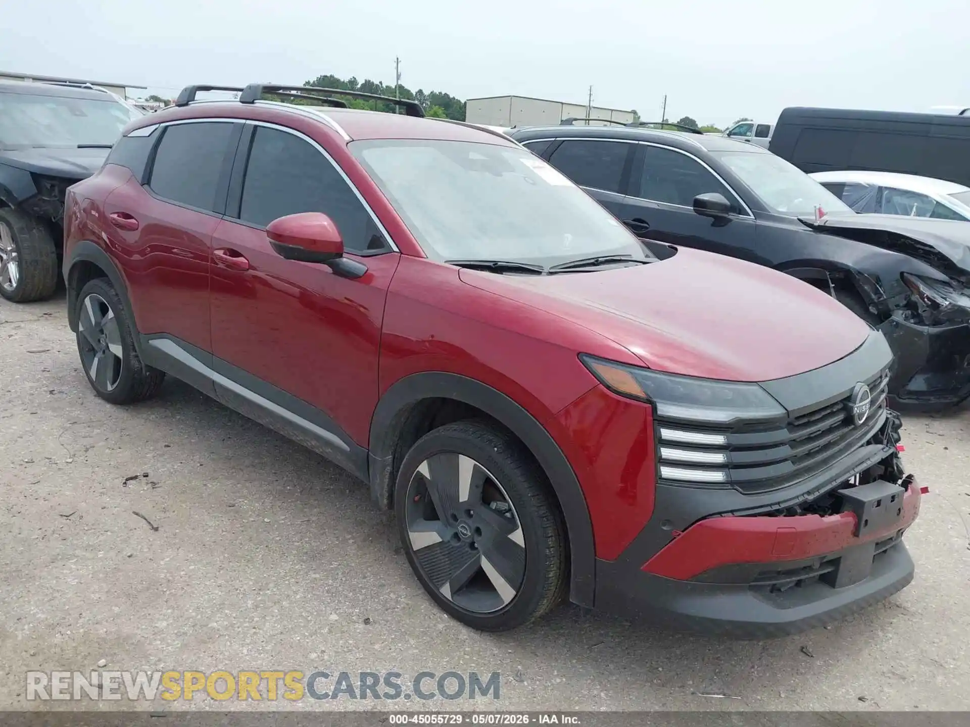 1 Photograph of a damaged car 3N8AP6DA8SL402381 NISSAN KICKS 2025
