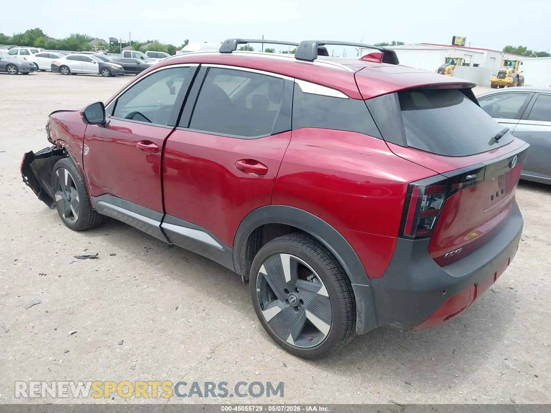 3 Photograph of a damaged car 3N8AP6DA8SL402381 NISSAN KICKS 2025