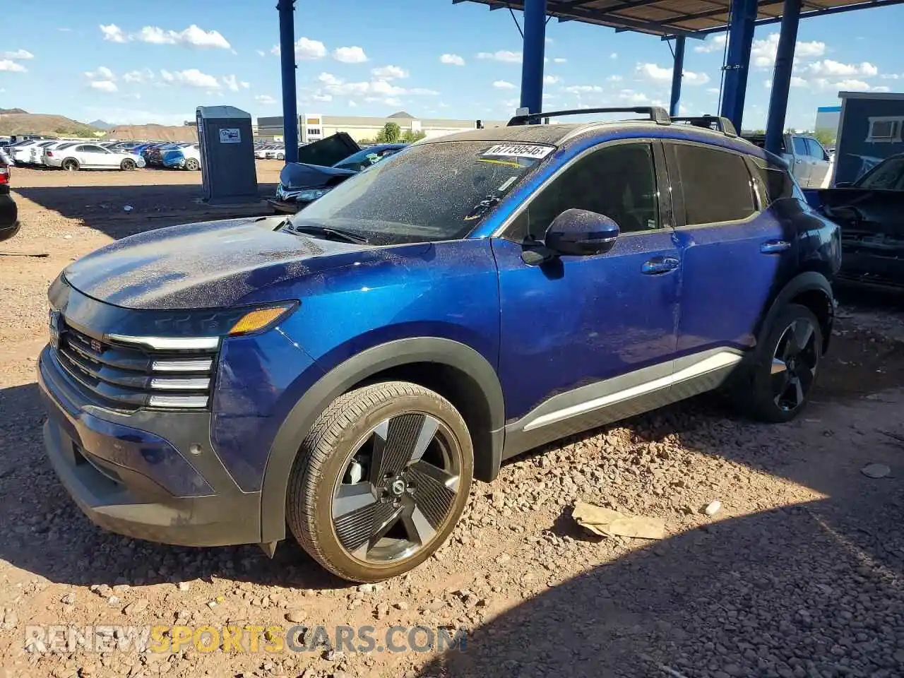 1 Photograph of a damaged car 3N8AP6DA8SL404518 NISSAN KICKS 2025