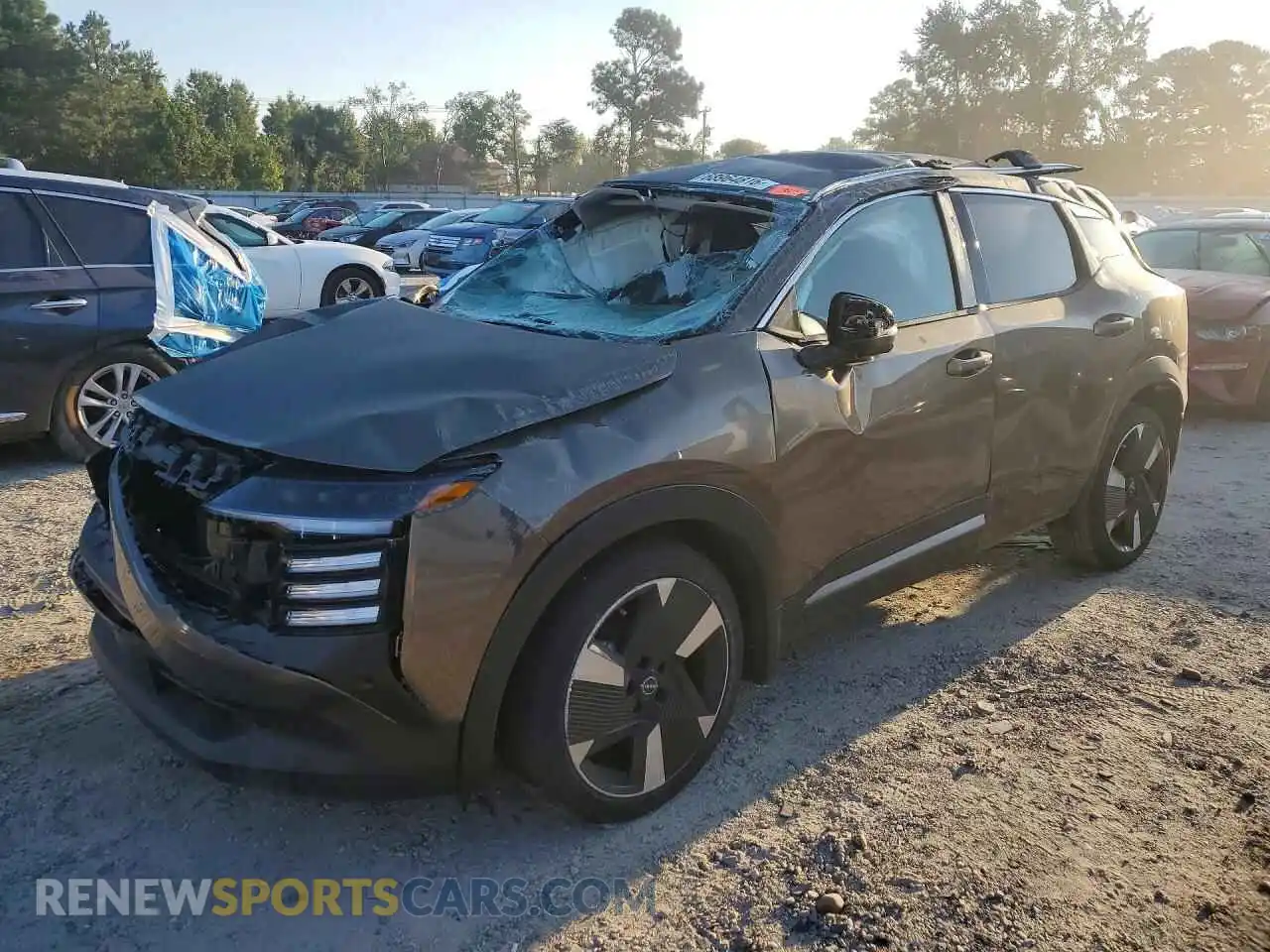 1 fotografías del automóvil dañado 3N8AP6DA9SL401787 NISSAN KICKS 2025