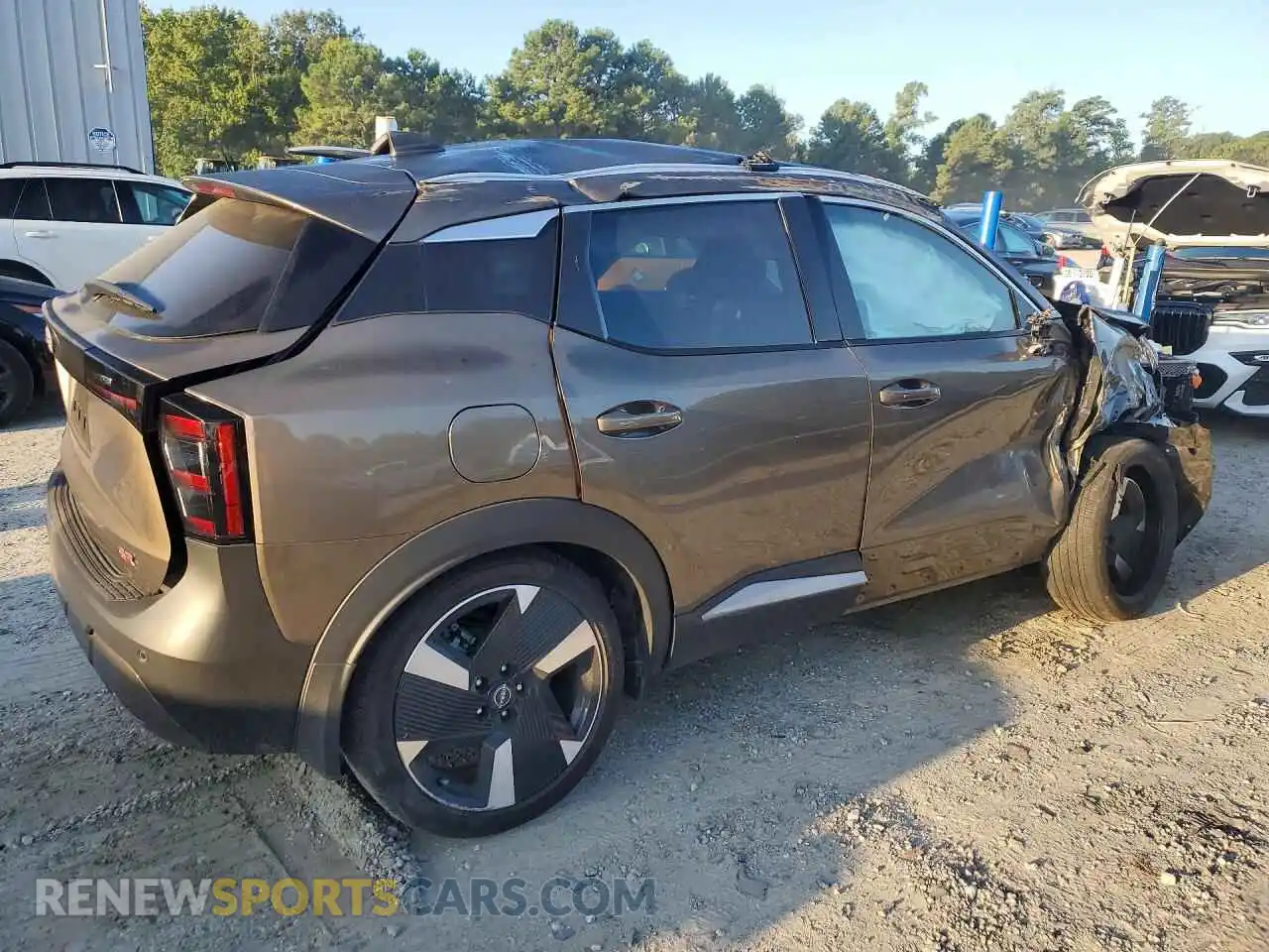 3 fotografías del automóvil dañado 3N8AP6DA9SL401787 NISSAN KICKS 2025