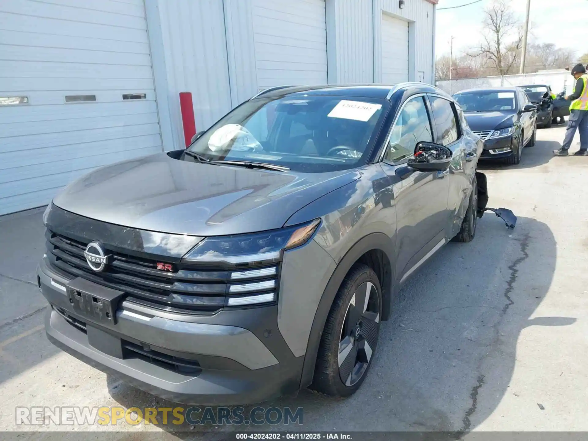2 Photograph of a damaged car 3N8AP6DAXSL310074 NISSAN KICKS 2025