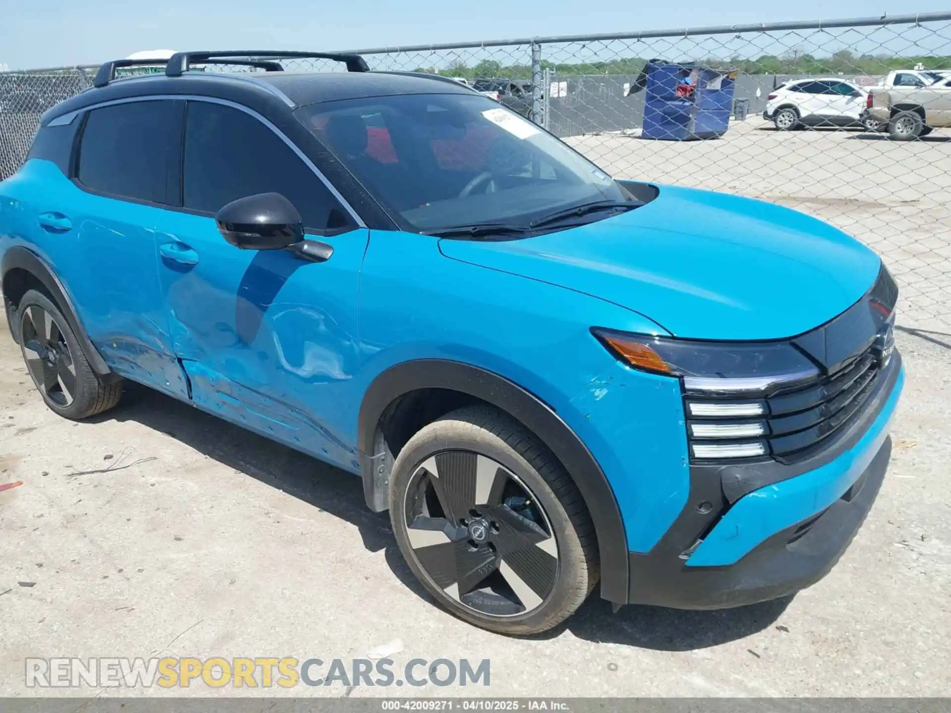 1 Photograph of a damaged car 3N8AP6DB0SL321643 NISSAN KICKS 2025
