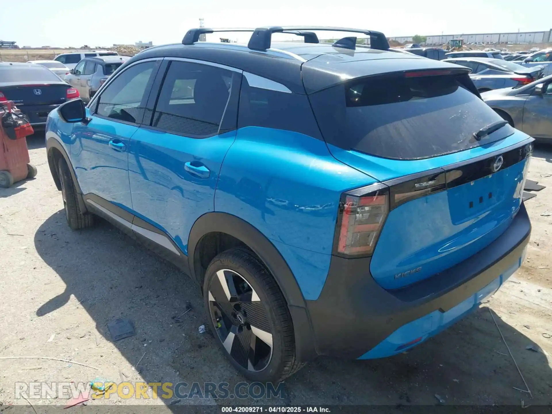 3 Photograph of a damaged car 3N8AP6DB0SL321643 NISSAN KICKS 2025
