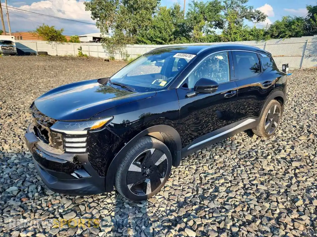 1 Photograph of a damaged car 3N8AP6DB0SL322730 NISSAN KICKS 2025