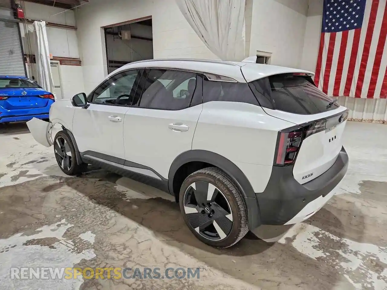 2 Photograph of a damaged car 3N8AP6DB0SL345053 NISSAN KICKS 2025