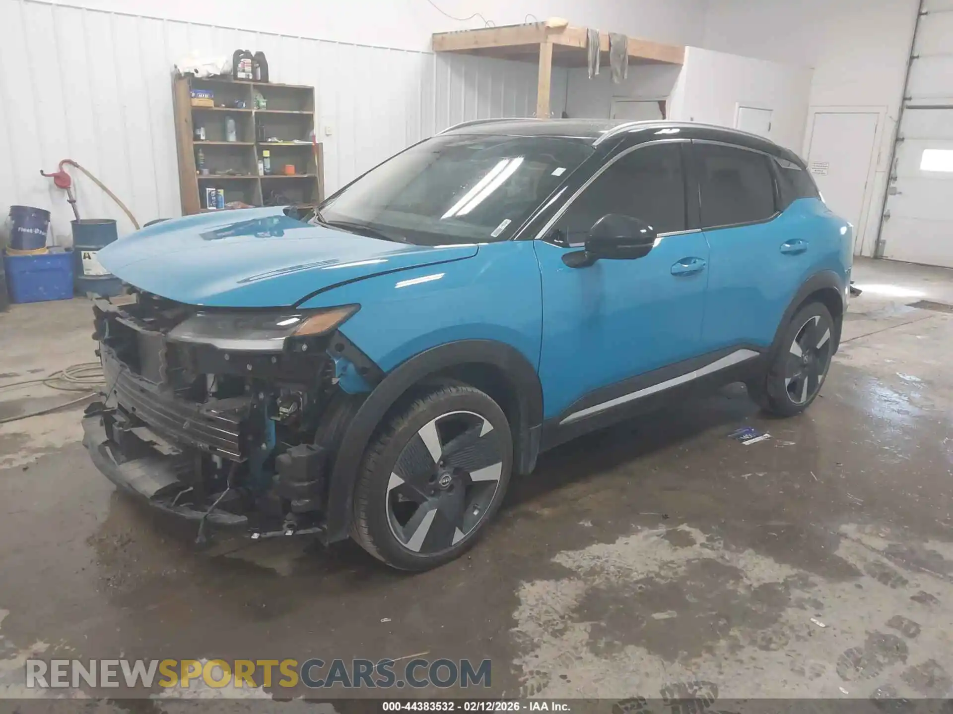 2 Photograph of a damaged car 3N8AP6DB0SL350947 NISSAN KICKS 2025