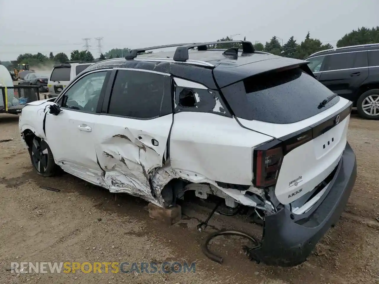 2 Photograph of a damaged car 3N8AP6DB1SL316497 NISSAN KICKS 2025