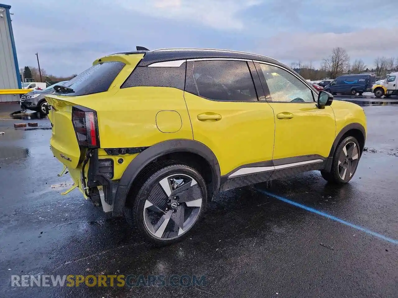 3 Photograph of a damaged car 3N8AP6DB1SL336846 NISSAN KICKS 2025