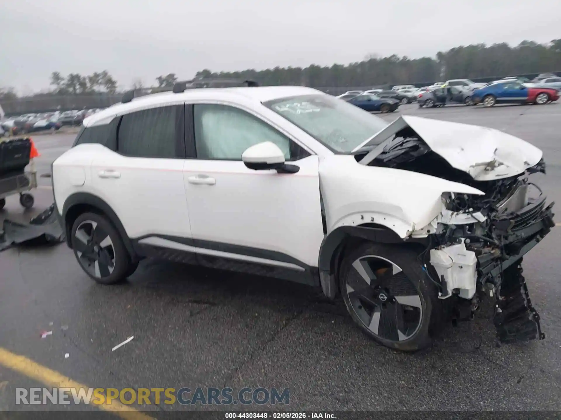1 Photograph of a damaged car 3N8AP6DB1SL343408 NISSAN KICKS 2025
