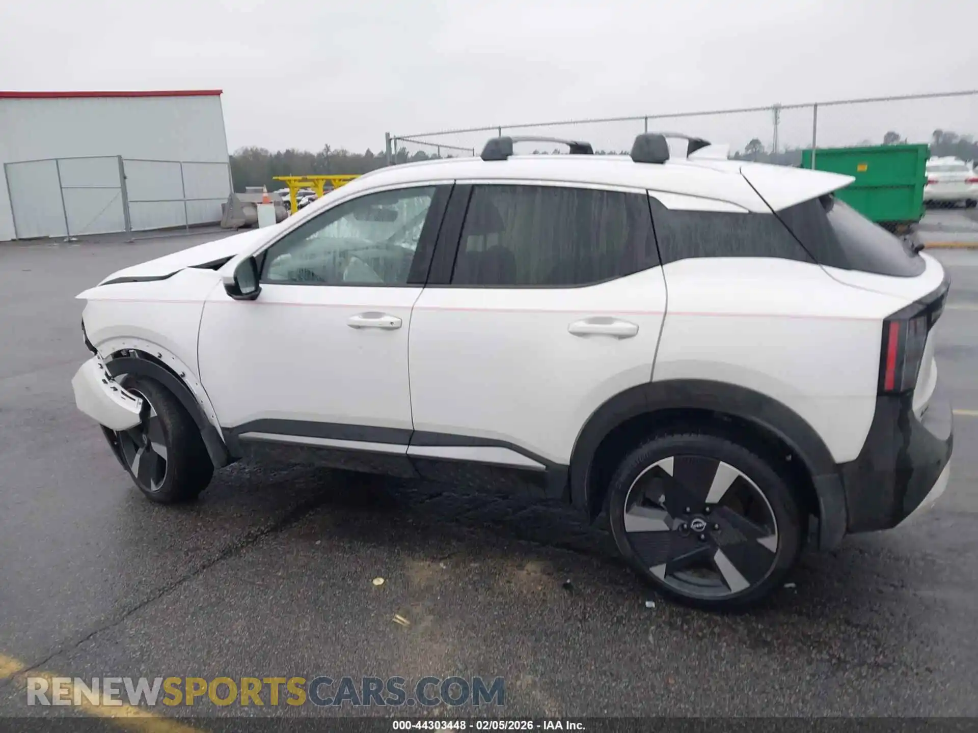 3 Photograph of a damaged car 3N8AP6DB1SL343408 NISSAN KICKS 2025