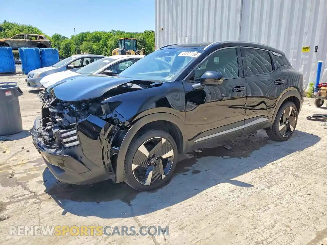 1 Photograph of a damaged car 3N8AP6DB1SL428815 NISSAN KICKS 2025