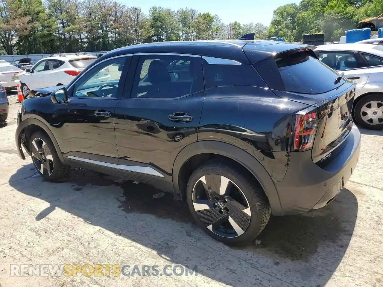 2 Photograph of a damaged car 3N8AP6DB1SL428815 NISSAN KICKS 2025