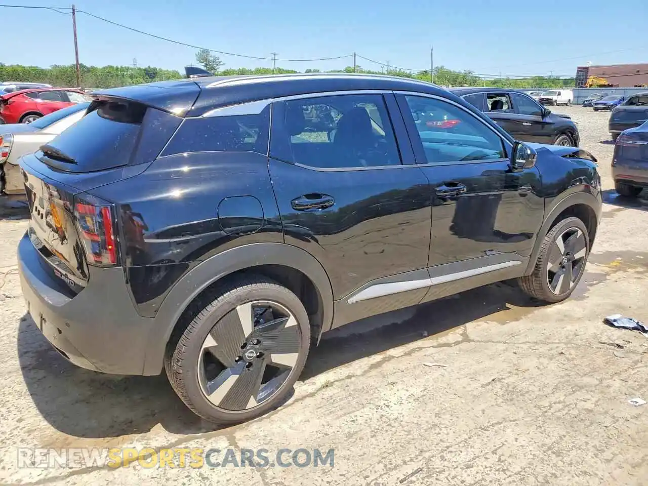 3 Photograph of a damaged car 3N8AP6DB1SL428815 NISSAN KICKS 2025