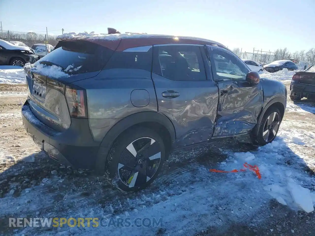 3 Photograph of a damaged car 3N8AP6DB2SL315164 NISSAN KICKS 2025