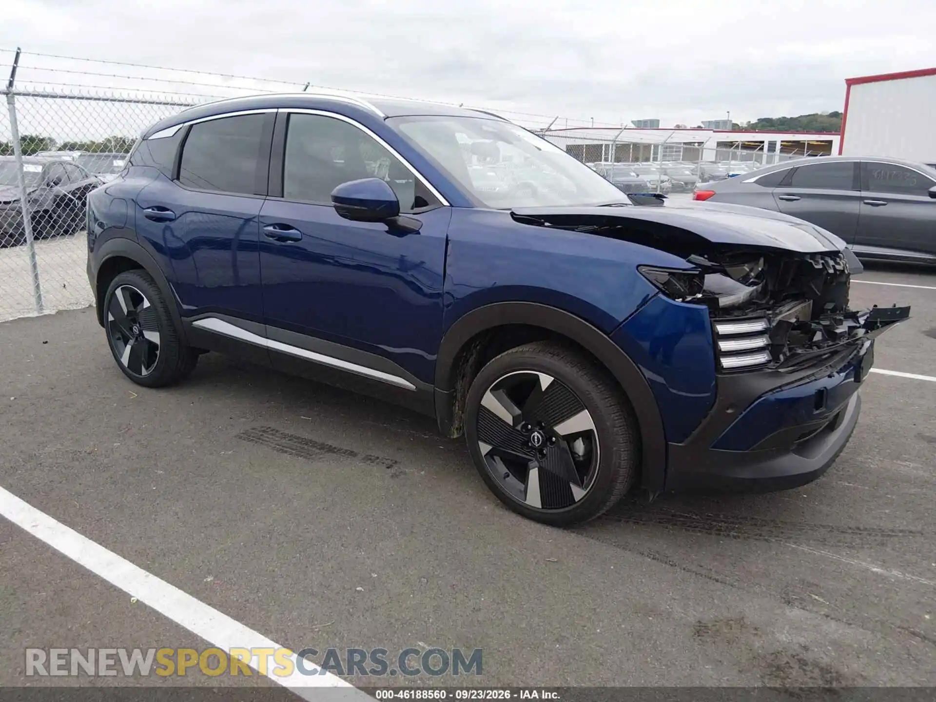1 Photograph of a damaged car 3N8AP6DB2SL350349 NISSAN KICKS 2025