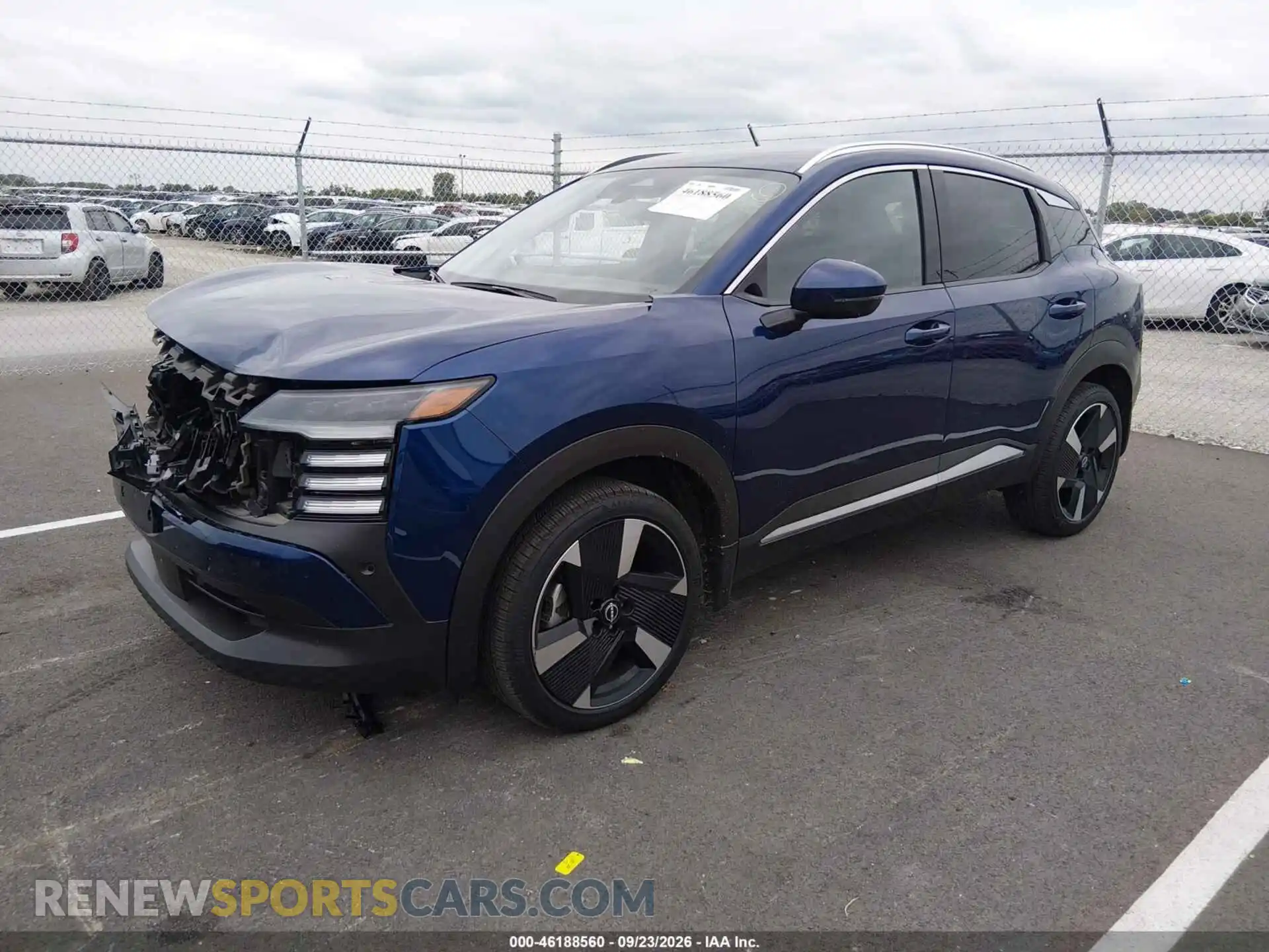 2 Photograph of a damaged car 3N8AP6DB2SL350349 NISSAN KICKS 2025