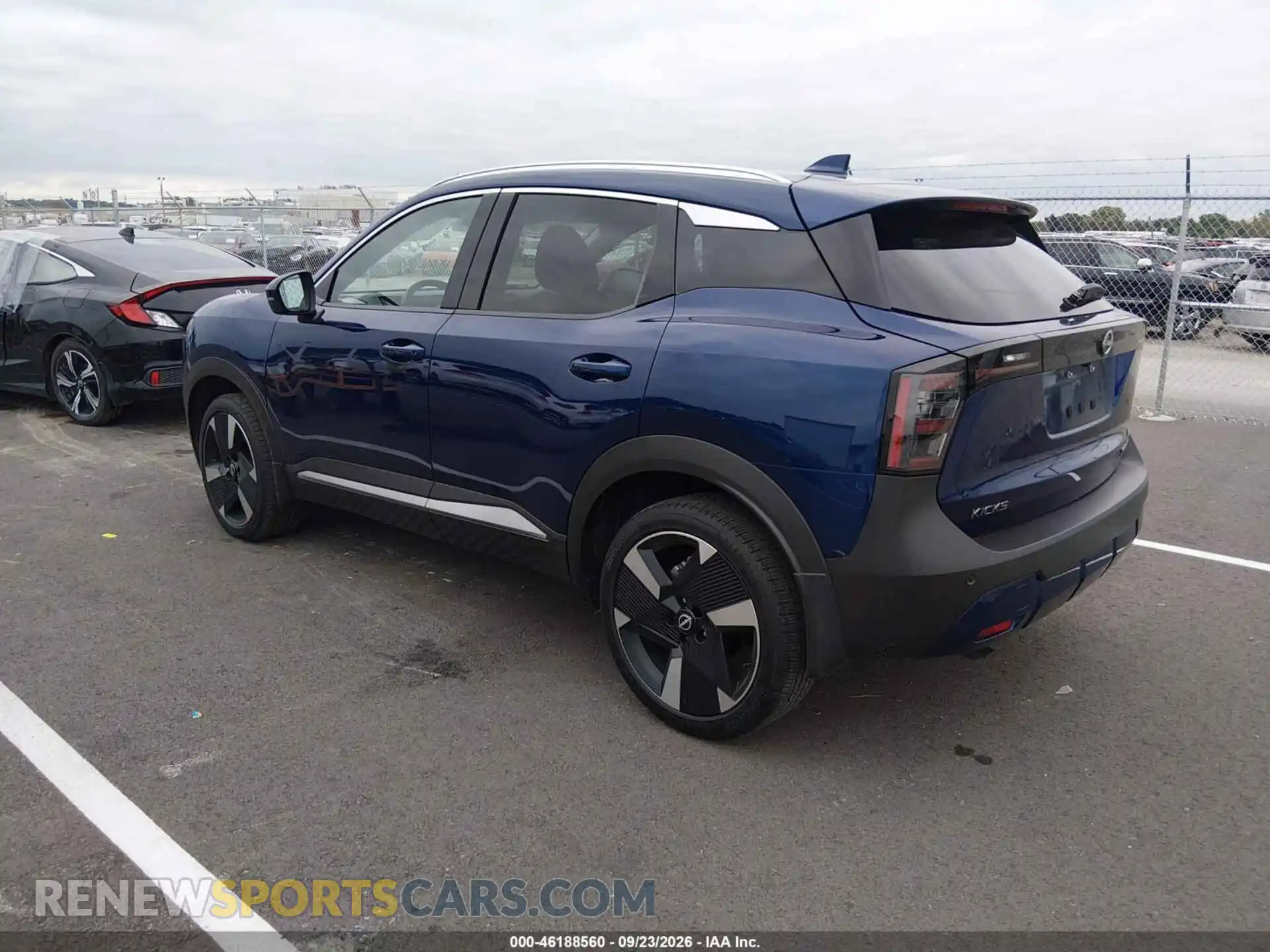 3 Photograph of a damaged car 3N8AP6DB2SL350349 NISSAN KICKS 2025