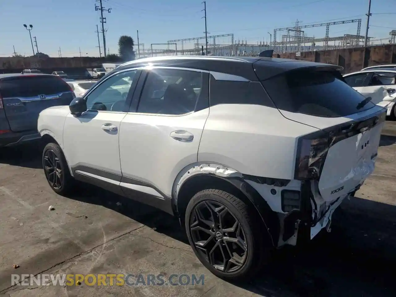 2 Photograph of a damaged car 3N8AP6DB4SL363877 NISSAN KICKS 2025
