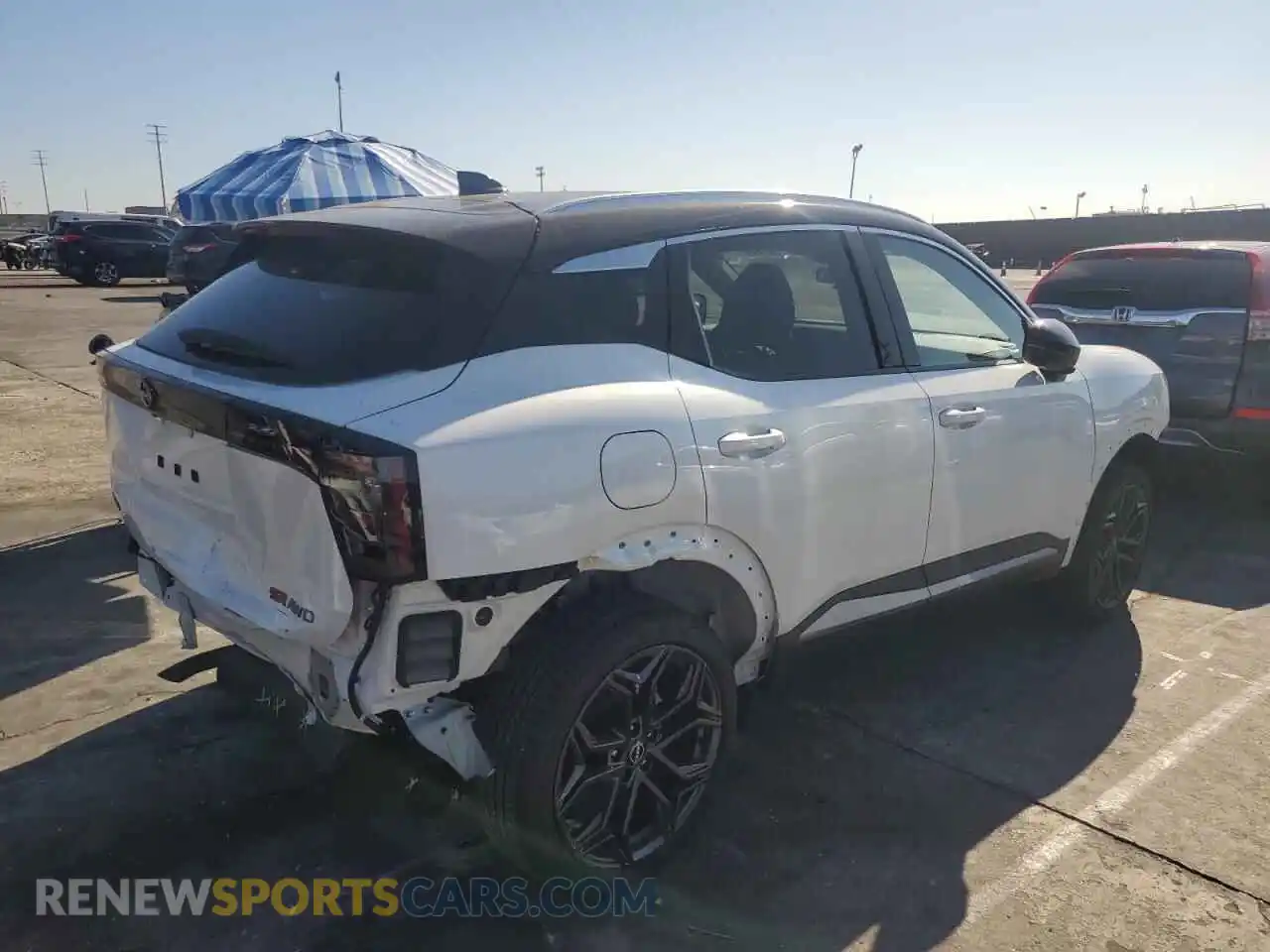 3 Photograph of a damaged car 3N8AP6DB4SL363877 NISSAN KICKS 2025