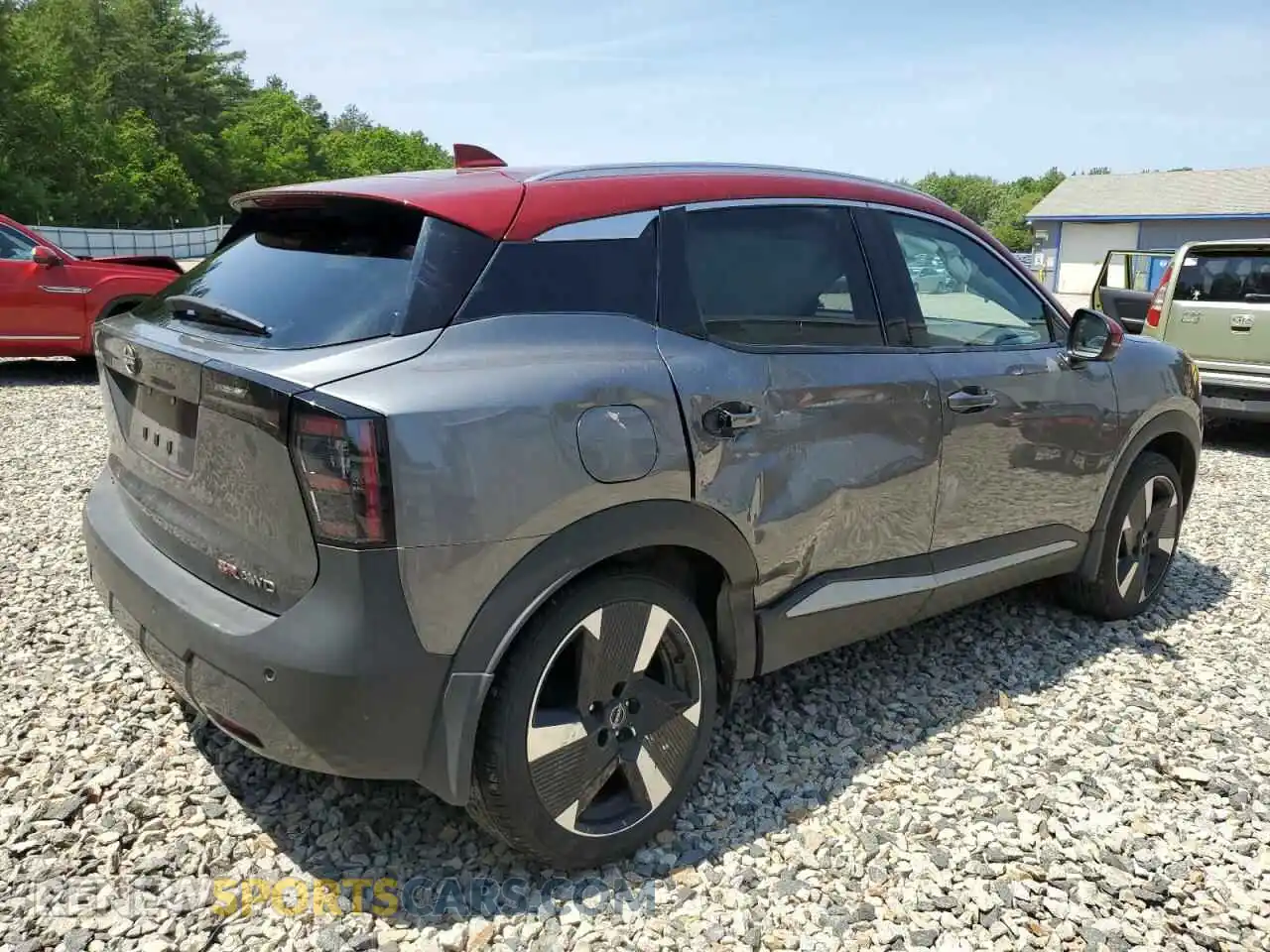 3 Photograph of a damaged car 3N8AP6DB5SL309455 NISSAN KICKS 2025