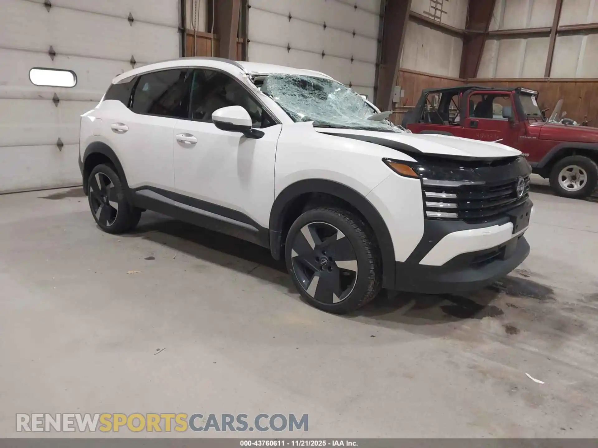 1 Photograph of a damaged car 3N8AP6DB5SL332296 NISSAN KICKS 2025