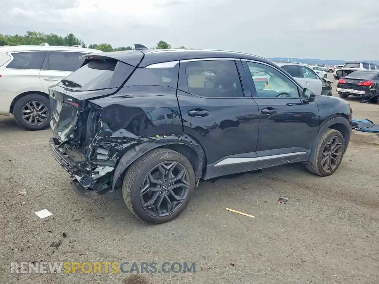 3 Photograph of a damaged car 3N8AP6DB5SL338373 NISSAN KICKS 2025