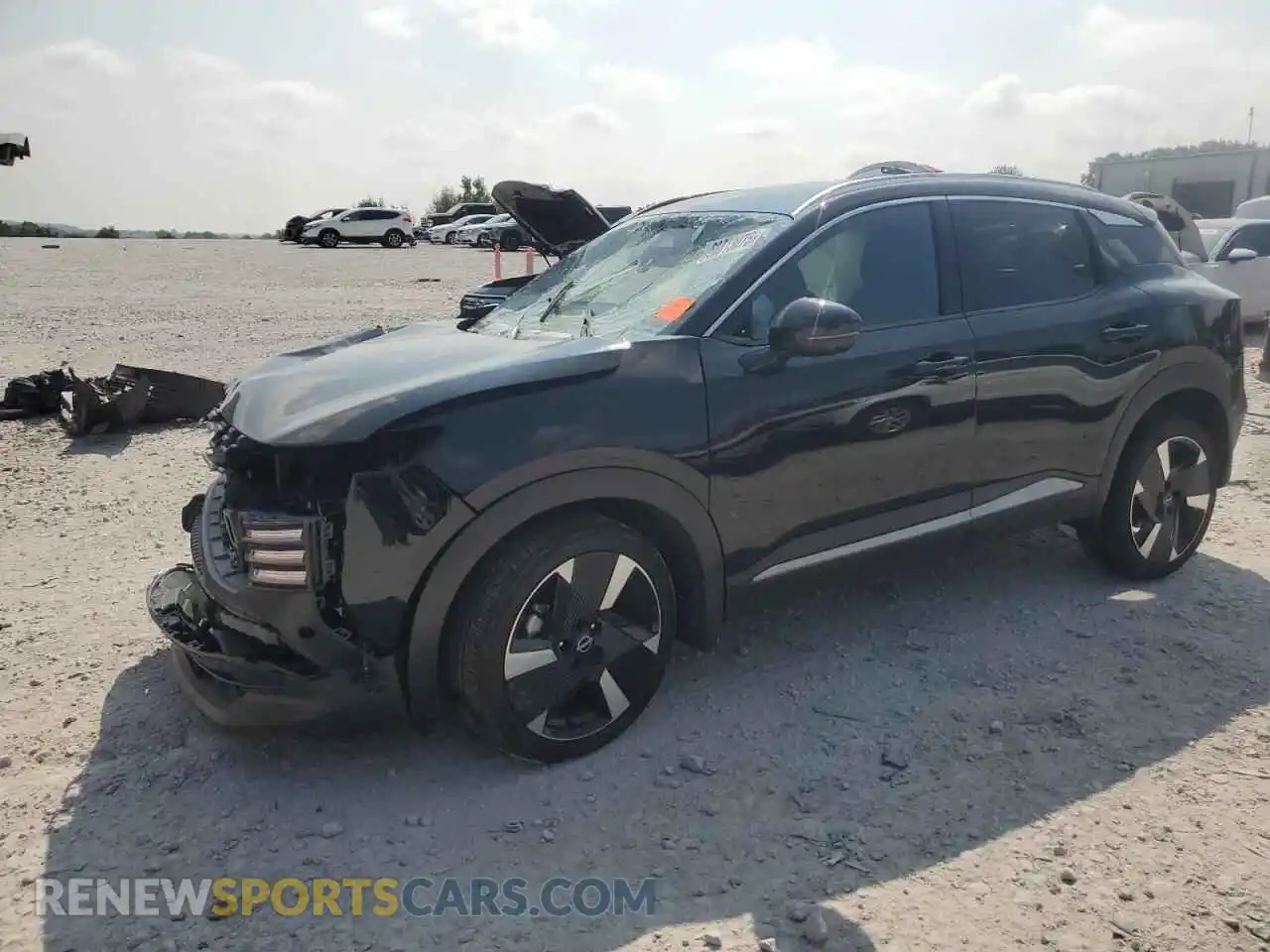 1 Photograph of a damaged car 3N8AP6DB6SL317841 NISSAN KICKS 2025