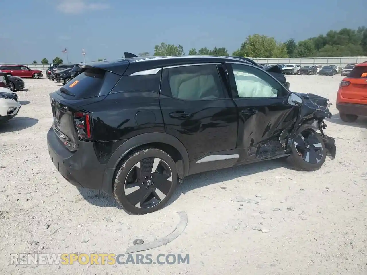 3 Photograph of a damaged car 3N8AP6DB6SL317841 NISSAN KICKS 2025