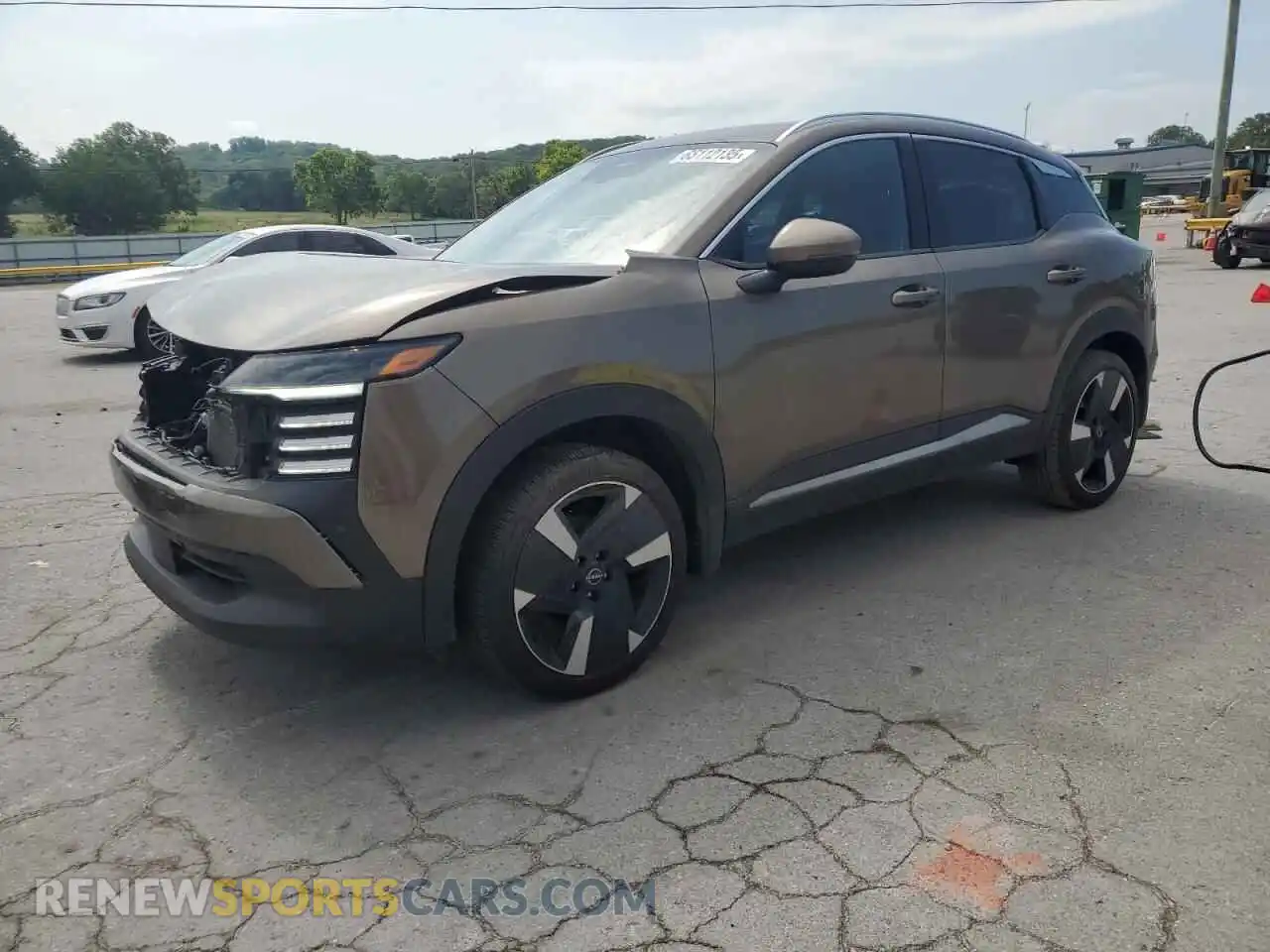 1 Photograph of a damaged car 3N8AP6DB6SL325941 NISSAN KICKS 2025