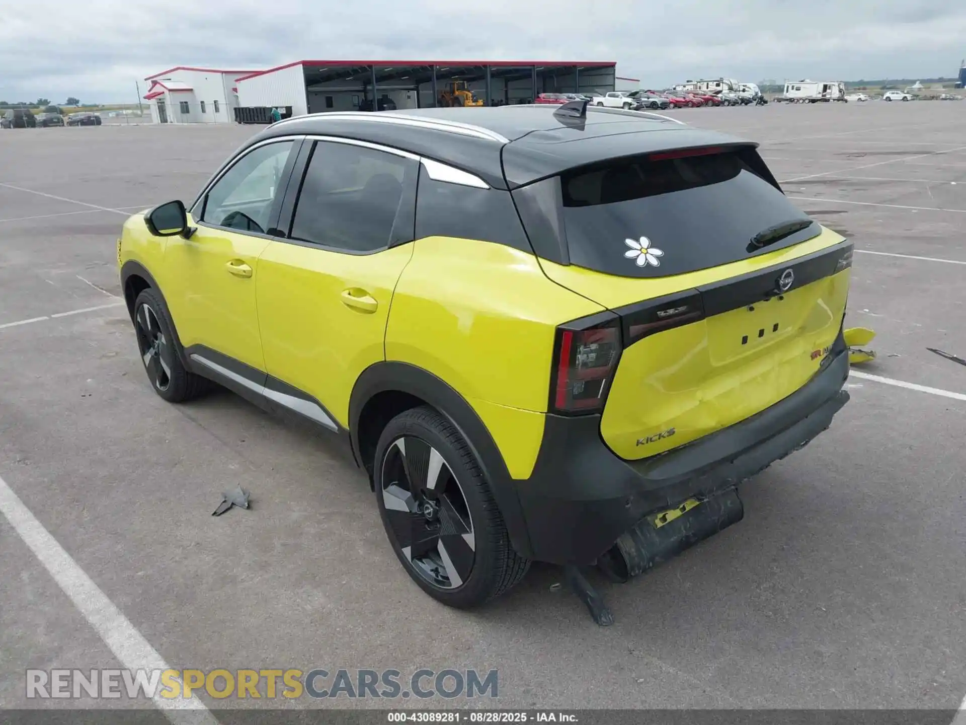 3 Photograph of a damaged car 3N8AP6DB6SL357921 NISSAN KICKS 2025