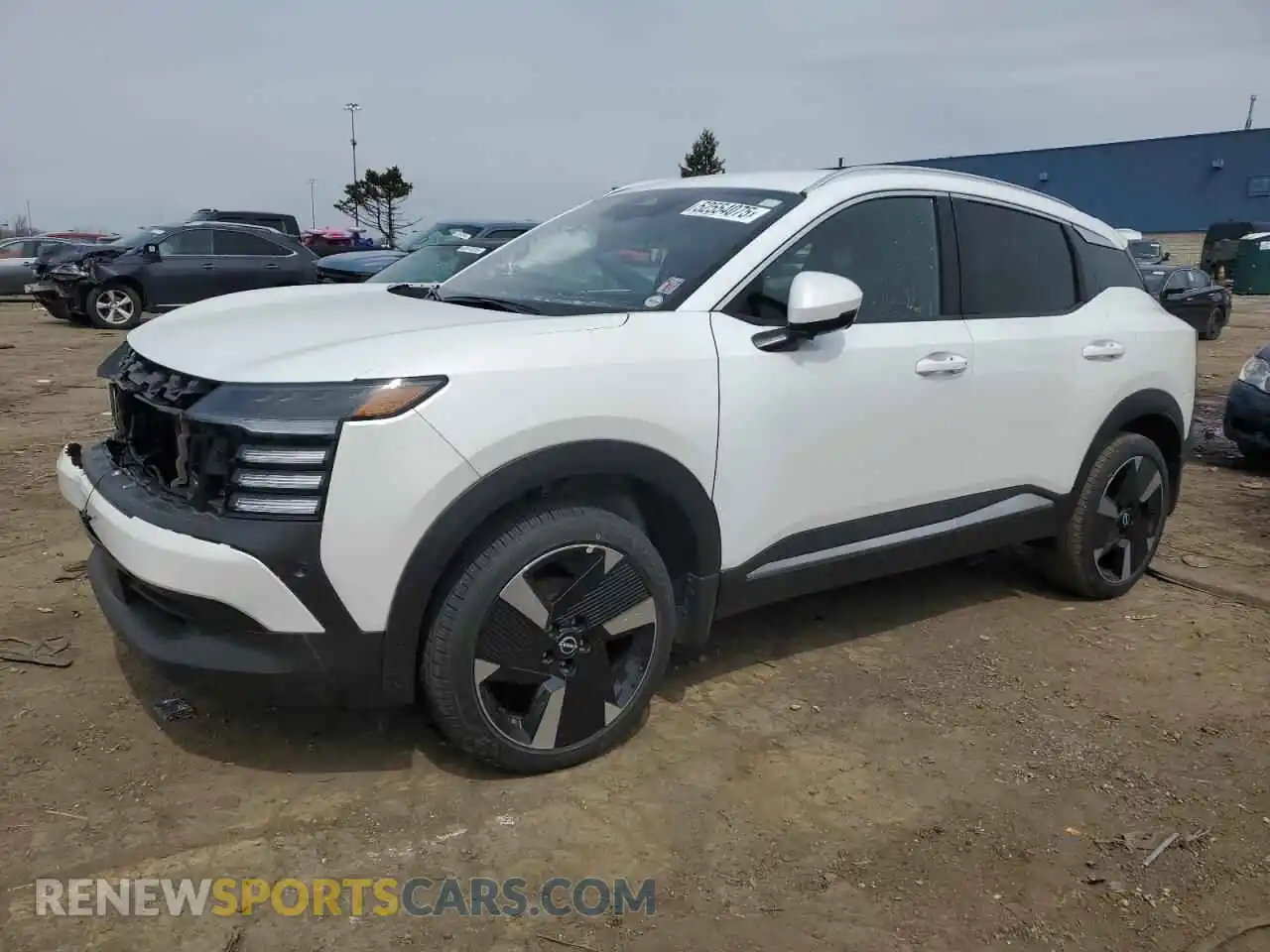 1 Photograph of a damaged car 3N8AP6DB7SL348385 NISSAN KICKS 2025